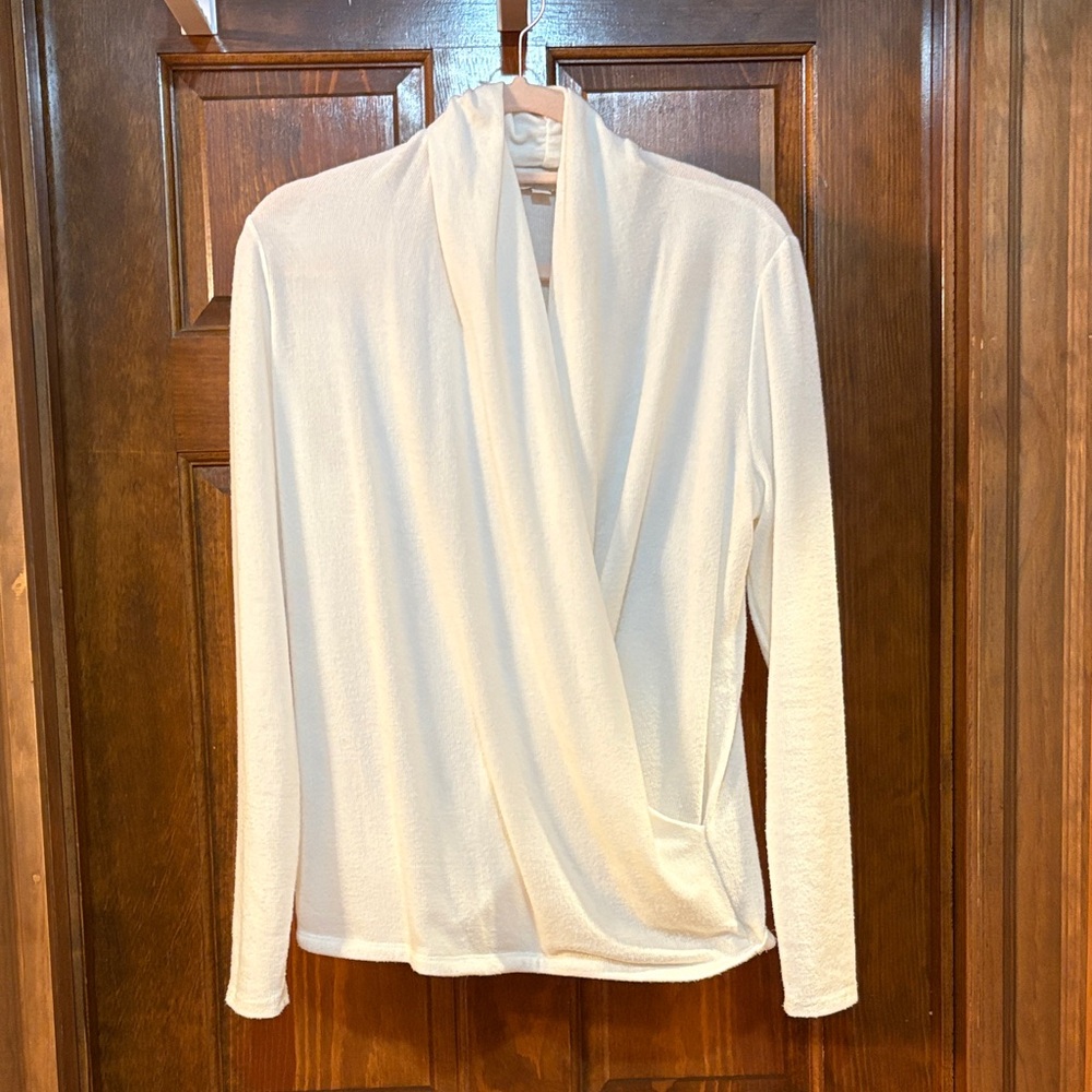 Winter white sweater